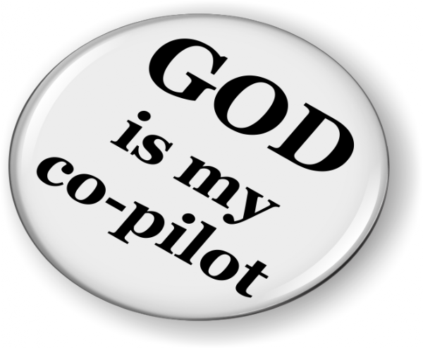 God Is My Co-Pilot Emblem